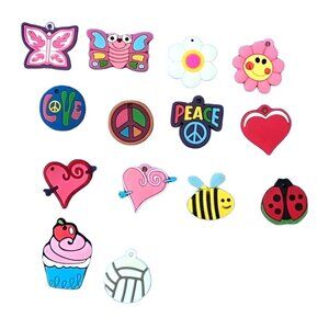 Rubber Loom Band Silicone Charms